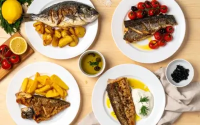 Recetas rápidas y saludables con dorada, lubina, corvina y trucha